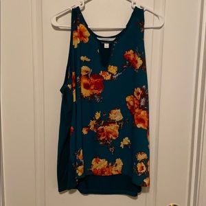 Flowered Tank